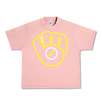 Salmon The Brew Crew Baseball Urban Heavy Tee - linhVisuals