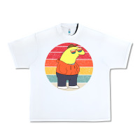 White smiling friends Urban Heavy Tee - linhVisuals