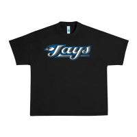 Black The Jays Baseball Urban Heavy Tee - linhVisuals