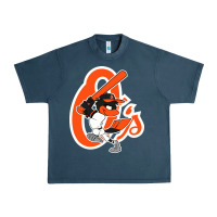 Midnight Navy The O_S Baseball Merch Urban Heavy Tee - linhVisuals