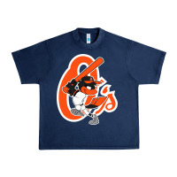 Navy The O_S Baseball Merch Urban Heavy Tee - linhVisuals