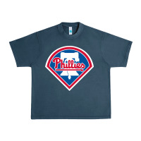 The Phils Baseball Merch Urban Heavy Tee | Teevron