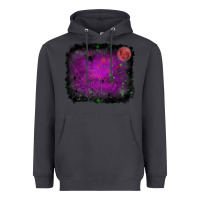 Smoke halloween backround moon Heavyweight Hoodie - RanaPortraitStore