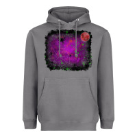 Storm halloween backround moon Heavyweight Hoodie - RanaPortraitStore