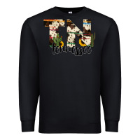 Black tenesse state cowhide serape cactus Premium Sweatshirt - RanaPortraitStore