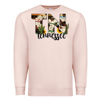 Pale Pink tenesse state cowhide serape cactus Premium Sweatshirt - RanaPortraitStore