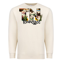 Sandshell tenesse state cowhide serape cactus Premium Sweatshirt - RanaPortraitStore