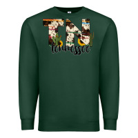Sports Green tenesse state cowhide serape cactus Premium Sweatshirt - RanaPortraitStore