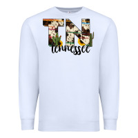 White tenesse state cowhide serape cactus Premium Sweatshirt - RanaPortraitStore