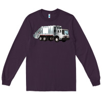 Plum garbage truck Long Sleeve Tee - Artiststas