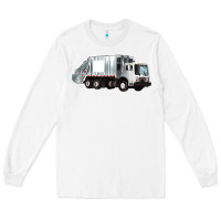 White garbage truck Long Sleeve Tee - Artiststas