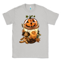 Halloween Jack O Lantern Bobba Cup Classic Tee | Teevron