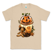 Mushroom Halloween Jack O Lantern Bobba Cup Classic Tee - FaDigitalArtStudio