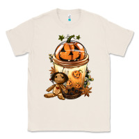 Natural Halloween Jack O Lantern Bobba Cup Classic Tee - FaDigitalArtStudio