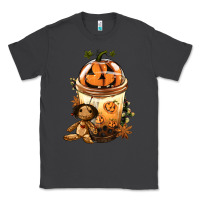 Smoke Halloween Jack O Lantern Bobba Cup Classic Tee - FaDigitalArtStudio