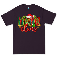 Plum Christmas Yaya Claus Premium Tee - FaDigitalArtStudio