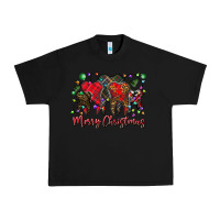 Black merry Christmas teeth Urban Heavy Tee - CowhideDigitalArt