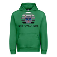 Emerald Best Cat Dad Ever Urban Hoodie - Bettercallsaul