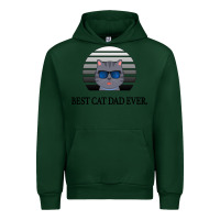 Foreset Green Best Cat Dad Ever Urban Hoodie - Bettercallsaul