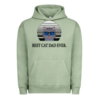 Pigment Oil Green Best Cat Dad Ever Urban Hoodie - Bettercallsaul