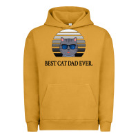 Pigment Peanut Butter Best Cat Dad Ever Urban Hoodie - Bettercallsaul