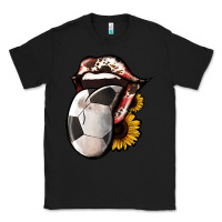 Black Soccer Tongue Classic Tee - Jasminsmagicworld