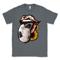 Charcoal Heather Soccer Tongue Classic Tee - Jasminsmagicworld