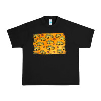 Black School Bus Pattern Urban Heavy Tee - Jasminsmagicworld