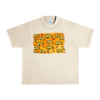 Sandshell School Bus Pattern Urban Heavy Tee - Jasminsmagicworld