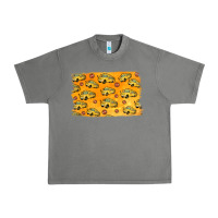 Tornado School Bus Pattern Urban Heavy Tee - Jasminsmagicworld