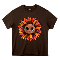 Chocolate Brown turkey sunflower bbs Heavy Core Tee - BundleAndBundleShop