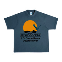 Midnight Navy jd canoe rental Urban Heavy Tee - linhVisuals