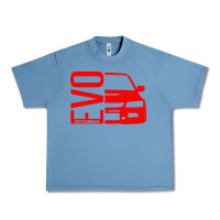 Pebble Blue evo car Urban Heavy Tee - linhVisuals
