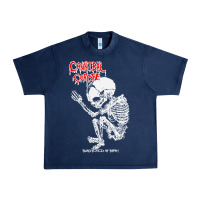 Navy butchered at birth 2 classic Urban Heavy Tee - linhVisuals