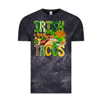 Cloud Black Irish i Had Tacos Vintage Tee - CowhideDigitalArt