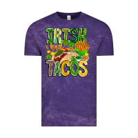Cloud Purple Irish i Had Tacos Vintage Tee - CowhideDigitalArt