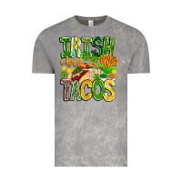 Cloud Rock Irish i Had Tacos Vintage Tee - CowhideDigitalArt