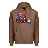 Chestnut american gnomies truck Premium Hoodie - BarkalooDesign