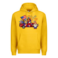 Lemon american gnomies truck Premium Hoodie - BarkalooDesign