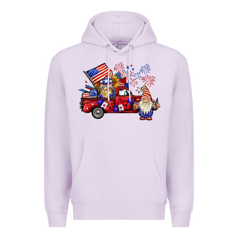 American Gnomies Truck Premium Hoodie by BarkalooDesign | Teevron