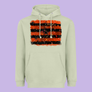 Halloween Spider Backround Heavyweight Hoodie Designed By Ranaportraitstore