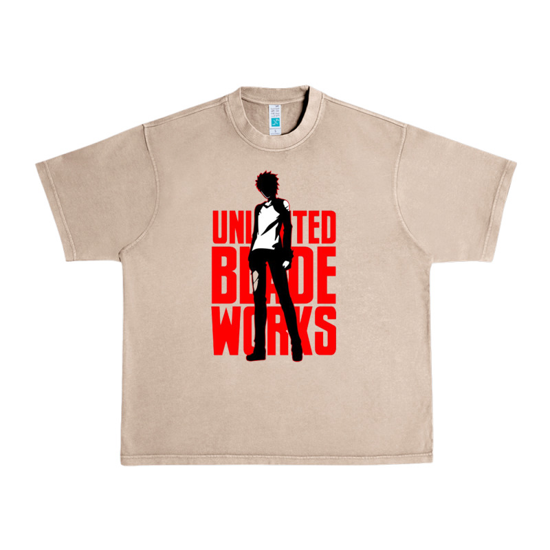 Emiya Shirou Unlimited Blade Urban Heavy Tee by linhVisuals | Teevron