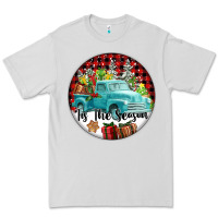 Dove Grey Tis The Season Truck Premium Tee - FaDigitalArtStudio