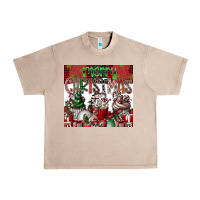 French Oak merry Christmas Urban Heavy Tee - CowhideDigitalArt