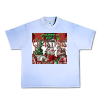Grape Ice merry Christmas Urban Heavy Tee - CowhideDigitalArt