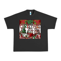 Pigment Black merry Christmas Urban Heavy Tee - CowhideDigitalArt