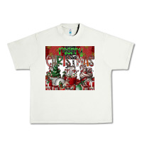 Pistachio merry Christmas Urban Heavy Tee - CowhideDigitalArt