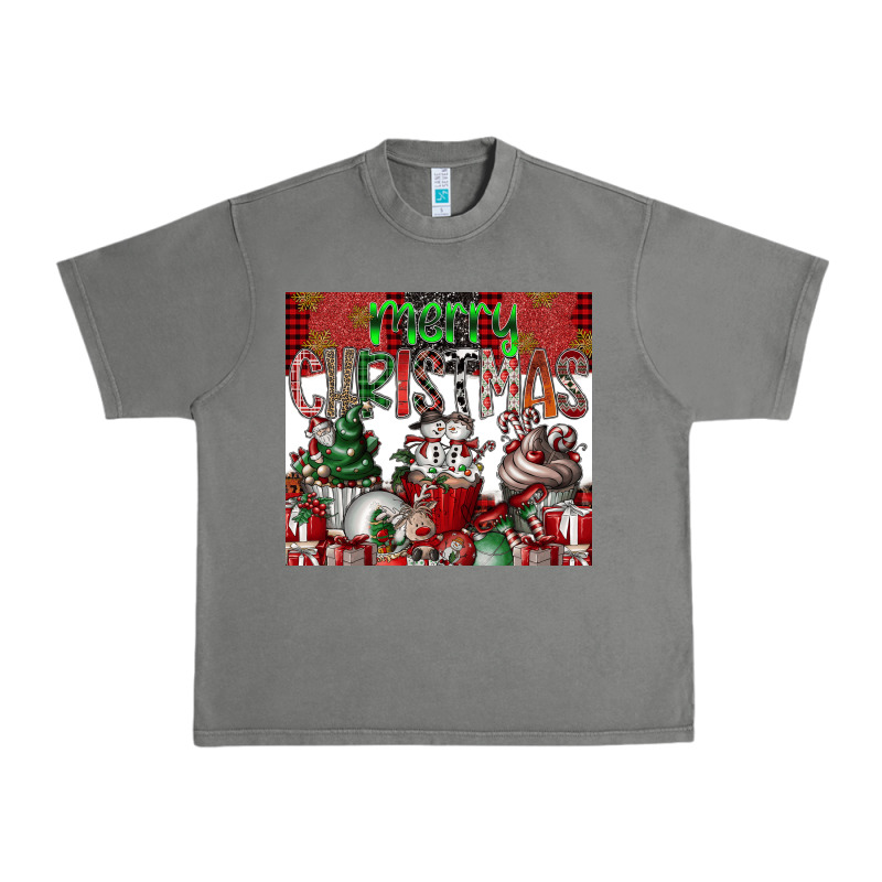 Merry Christmas Urban Heavy Tee by CowhideDigitalArt | Teevron