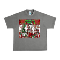 Tornado merry Christmas Urban Heavy Tee - CowhideDigitalArt