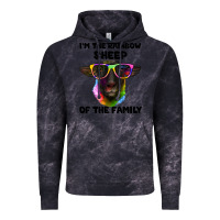 Cloud Black i'm the rainbow sheep of the family suffolk sheep Vintage Hoodie - Artiststas